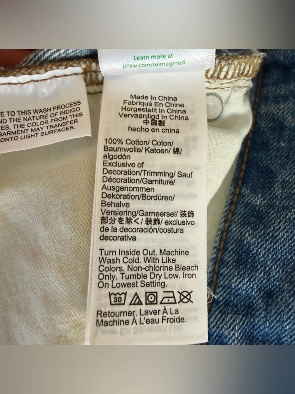J. Crew Mid-rise Straight-Leg Elise Wash Jeans Size 26